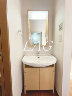 【洗面所】 | エステート長津田Ⅴ | 独立洗面台です。