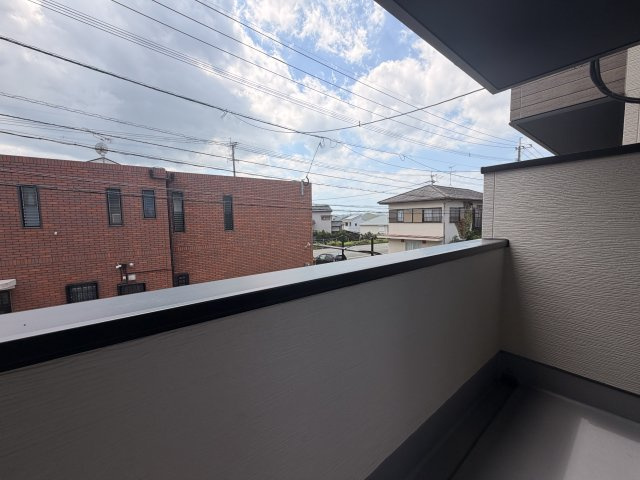 福岡市西区横浜5期　3号棟のバルコニー