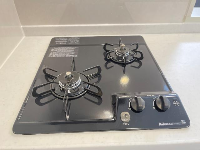 リジエールのキッチン|2口ガスコンロ