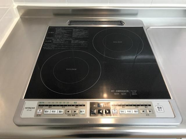 マンダリンヴィルⅢのキッチン|ＩＨコンロ
