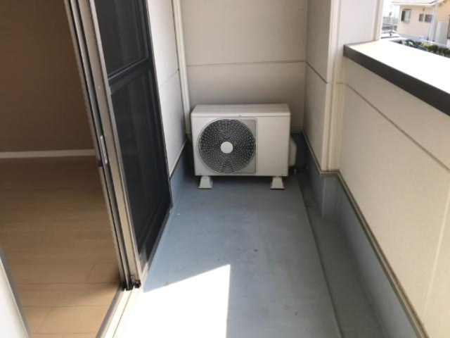 マンダリンヴィルⅢのバルコニー