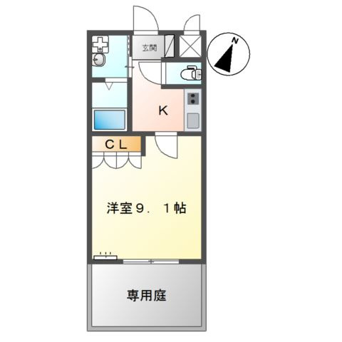 ブルーコスモの間取り