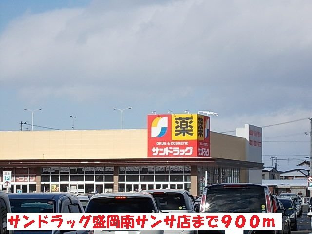 アムールアルファの周辺|サンドラッグ盛岡南サンサ店まで900m