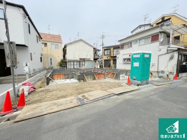 伊丹市東有岡　第2期　新築一戸建ての外観|現在建築中！落ち着いた街並みで新生活を始めることが出来そう！周辺の物件も併せてご紹介させて頂きます！