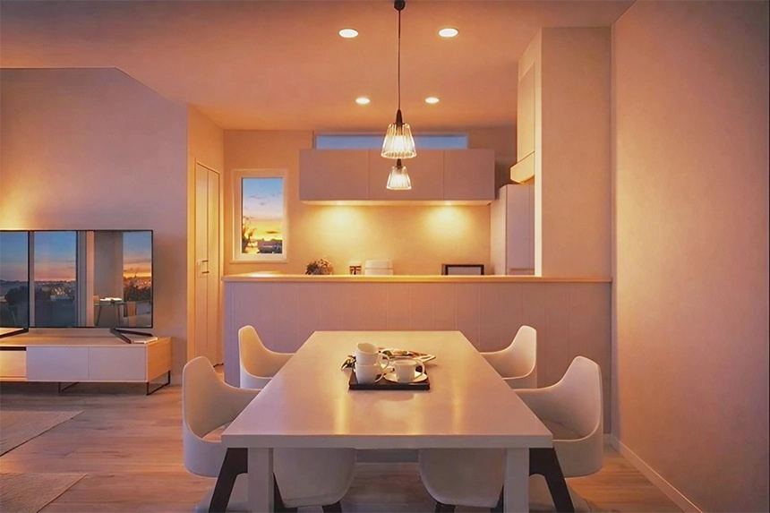 北郷3条4丁目　のダイニング|※イメージです