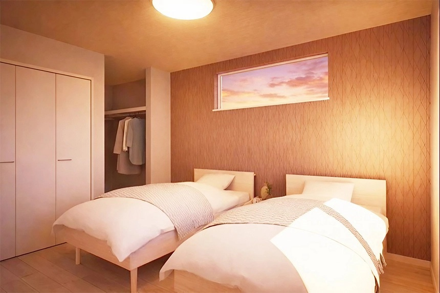 北郷3条4丁目　の洋室|※イメージです