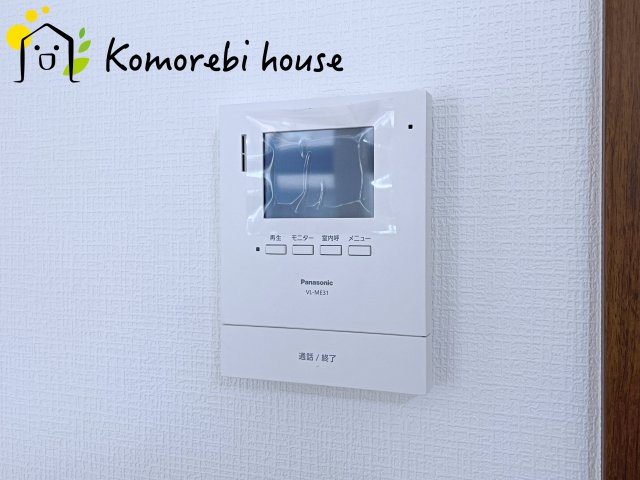 上尾市泉台2丁目　中古一戸建ての防犯設備|モニター付インターホンです