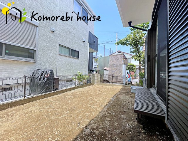 上尾市泉台2丁目　中古一戸建ての庭|簡単な家庭菜園も楽しめるお庭です
