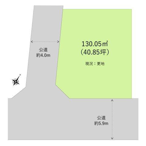 富士見市ふじみ野西４丁目の売地