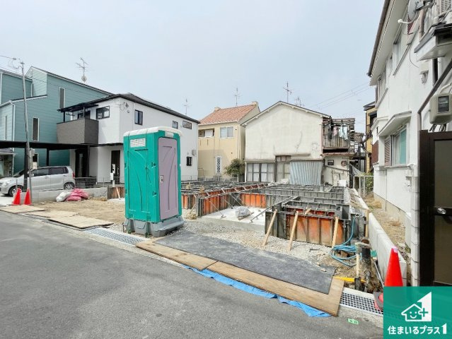 伊丹市東有岡　第2期　新築一戸建ての外観|現在建築中！落ち着いた街並みで新生活を始めることが出来そう！周辺の物件も併せてご紹介させて頂きます！