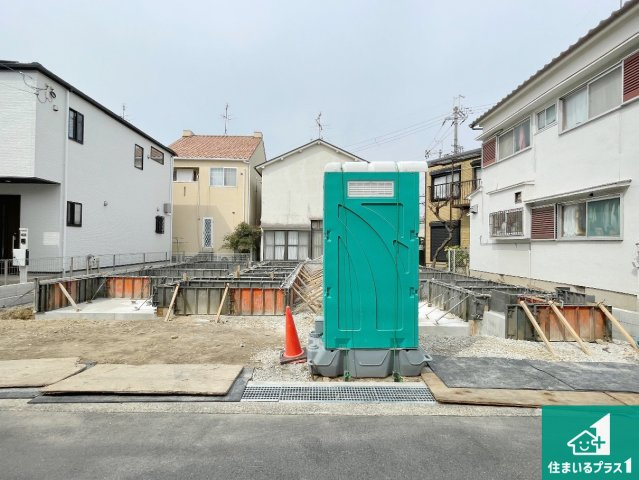 伊丹市東有岡　第2期　新築一戸建ての外観|現在建築中！落ち着いた街並みで新生活を始めることが出来そう！周辺の物件も併せてご紹介させて頂きます！