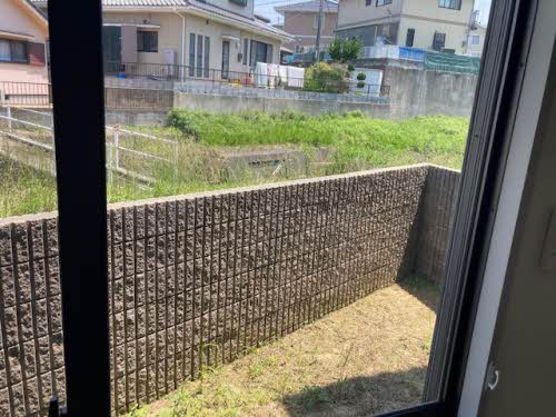シャーメゾン西岐波　Ｄ棟の庭