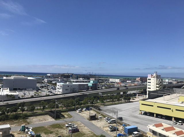 ジ・オーシャンテラス豊崎サンセットテラスの展望|豊見城市豊崎賃貸｜分譲賃貸｜ジ・オーシャンテラス豊崎シーサイドテラス｜アイランドリゾート沖縄