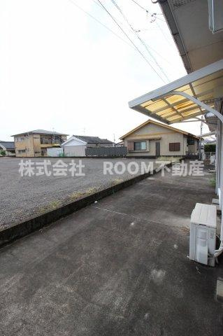 岩元貸家のバルコニー|広々としたバルコニーです
