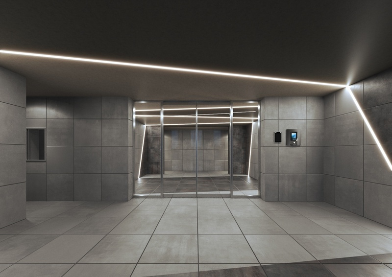 ガリシア蒲田六郷コートのエントランス