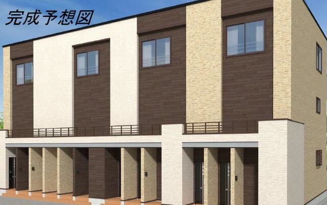 ベルソレイユ青木の外観パース