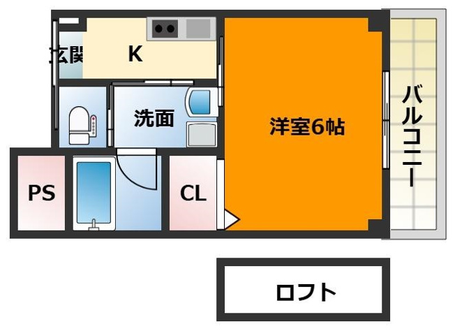 【間取り】 | 宝持レカンⅡ