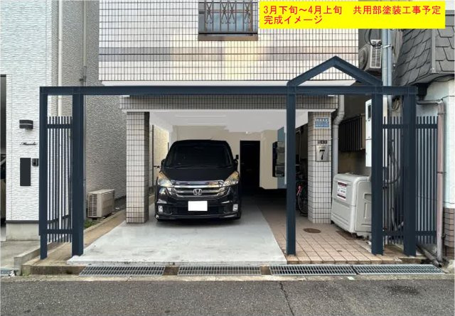 ☆リフォーム完了！大阪市住吉区1棟売りマンション　SEVEN　「帝塚山四丁目駅徒歩3分」の駐車場