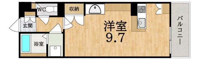 レオネクストコミンチャーレ九条の間取り|代表的な間取のため実際の間取とは異なる場合があります
