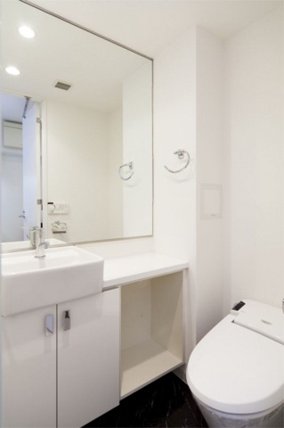 新品家具付きマンション高輪16(KaGood東京)の洗面所