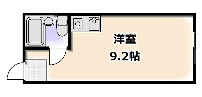 【間取り】 | 桜川ハイツ