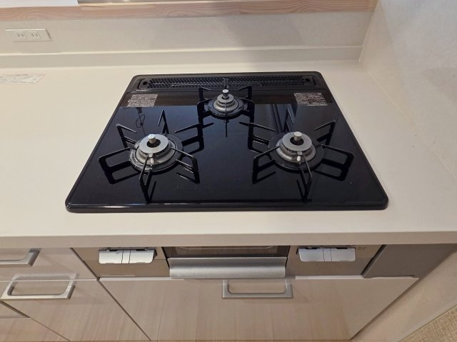 【キッチン】 | 知多市八幡中島 | 3口コンロ