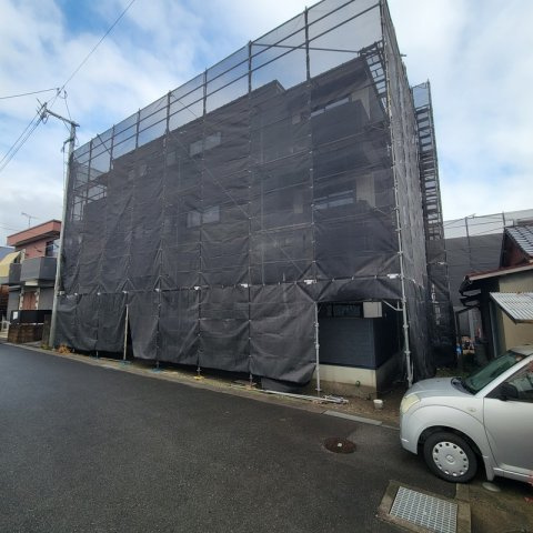 (仮称)西町新築APの外観