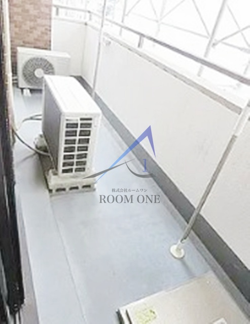 ライオンズマンション亀戸蔵前橋通りのバルコニー|バルコニーです。