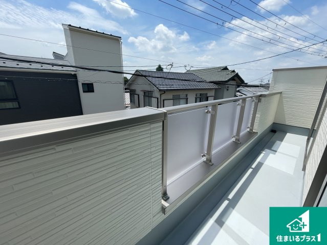 宇治市大久保町上ノ山　第1期　新築一戸建てのバルコニー|日当たりのよいバルコニー！お部屋が開放的に！