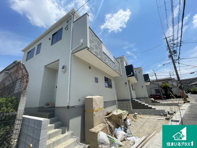 宇治市大久保町上ノ山　第1期　新築一戸建ての外観|流行に左右されないシンプルな外観！