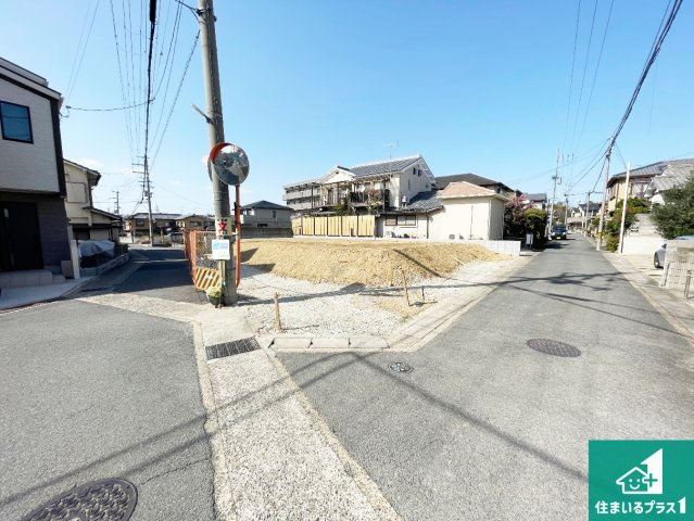 宇治市大久保町上ノ山　第1期　新築一戸建ての外観|周辺は落ち着いた街並みの住宅地！子育てがしやすい住環境です！まだ未完成ですが、現地でしかわからない事もございます。是非一度ご覧ください。