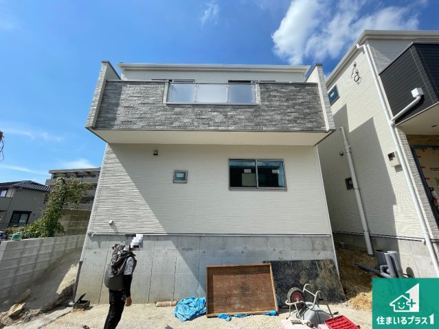 宇治市大久保町上ノ山　第1期　新築一戸建ての外観|周辺は落ち着いた街並みの住宅地！子育てがしやすい住環境です！まだ未完成ですが、現地でしかわからない事もございます。是非一度ご覧ください。