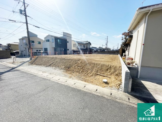宇治市大久保町上ノ山　第1期　新築一戸建ての外観|周辺は落ち着いた街並みの住宅地！子育てがしやすい住環境です！まだ未完成ですが、現地でしかわからない事もございます。是非一度ご覧ください。