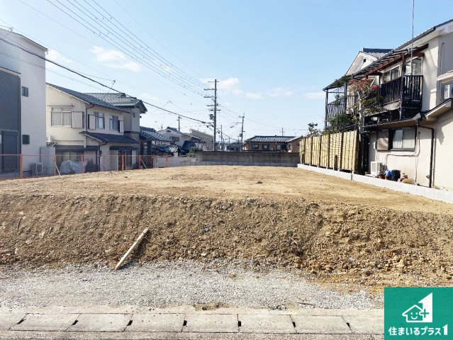 宇治市大久保町上ノ山　第1期　新築一戸建ての外観|周辺は落ち着いた街並みの住宅地！子育てがしやすい住環境です！まだ未完成ですが、現地でしかわからない事もございます。是非一度ご覧ください。全3区画