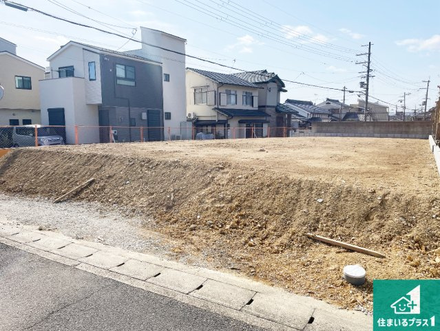 宇治市大久保町上ノ山　第1期　新築一戸建ての外観|周辺は落ち着いた街並みの住宅地！子育てがしやすい住環境です！まだ未完成ですが、現地でしかわからない事もございます。是非一度ご覧ください。全3区画
