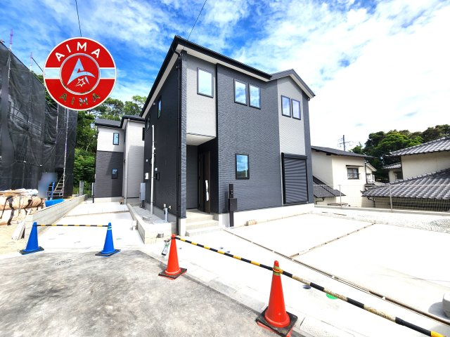 春日市弥生2丁目第1-2棟(3号棟)の外観|デザイン性のある外観です。