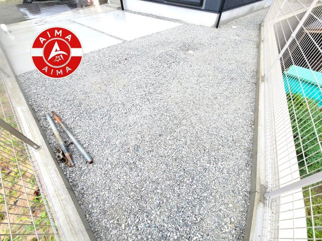 春日市弥生2丁目第1-2棟(3号棟)の外観|お庭で自由な時間を過ごせます。