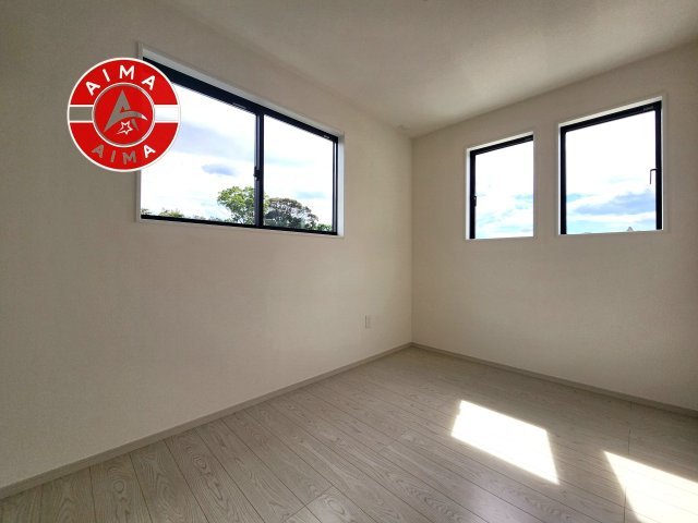 春日市弥生2丁目第1-2棟(3号棟)の和室|将来的に琉球畳を引きまして、和室風にすることも可能です。