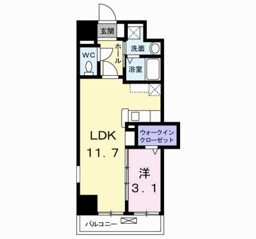 【間取り】 | シェーナ下到津
