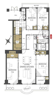 【間取り】 | 武蔵野アンコールマンション | 武蔵野アンコールマンション