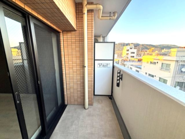 Luxe東灘のバルコニー