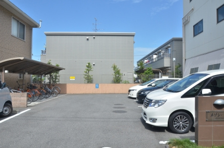 メゾン二田の駐車場|駐車場です