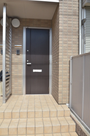 メゾン二田のエントランス|清潔なエントランスです