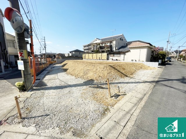 宇治市大久保町上ノ山　第1期　新築一戸建ての外観|周辺は落ち着いた街並みの住宅地！子育てがしやすい住環境です！まだ未完成ですが、現地でしかわからない事もございます。是非一度ご覧ください。