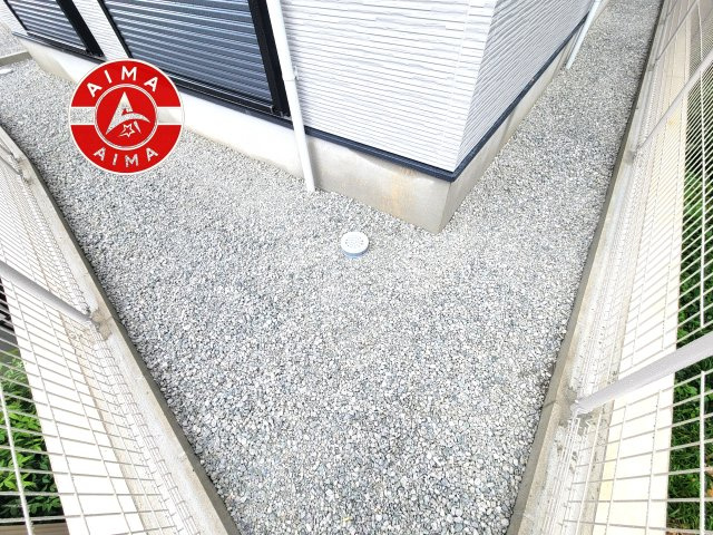 春日市弥生2丁目第1-2棟(4号棟)の庭|お庭で自由な時間を過ごせます。