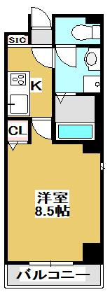 【間取り】 | ウエスト | 反転です