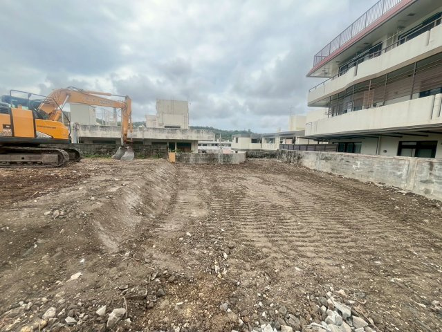 那覇市仲井真　売土地　A号地の外観|2026/3/5現在　解体中です