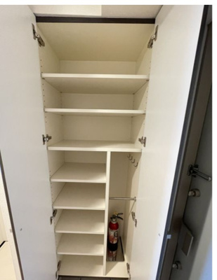 【収納】 | プレミアム三ノ輪 | 大きなスペースがあり、収納には困りません