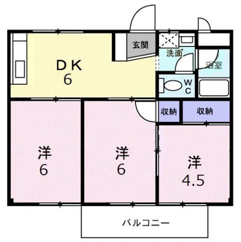 【間取り】 | 今村ハイツ