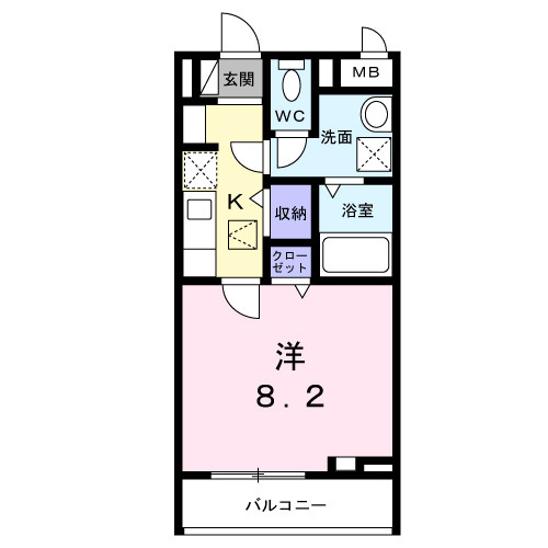 ブレーメンハウスの間取り|間取図